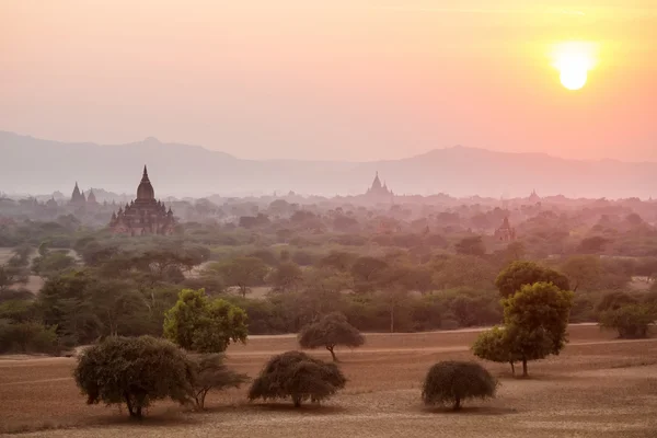 Tempel i Bagan, Myanmar — Stockfoto