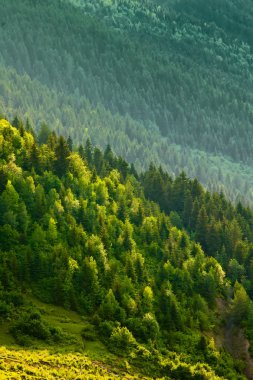 Dağları ile güzel manzaralar