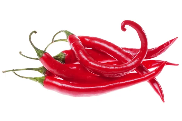 Röd het chilipeppar — Stockfoto