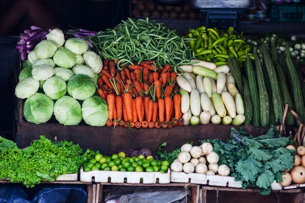 Varias frutas en el mercado local en Sri Lanka —  Fotos de Stock