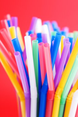 renkli pipet içme arka planı