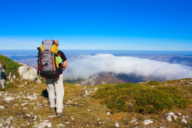 Crimea dağlarda hiking