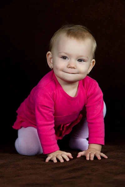 Zoete babymeisje — Stockfoto