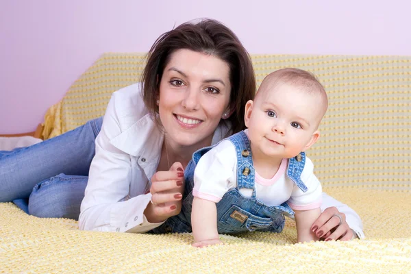 Mamma och gaughter — Stockfoto