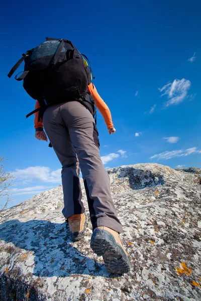 Wandern in den Bergen der Krim — Stockfoto