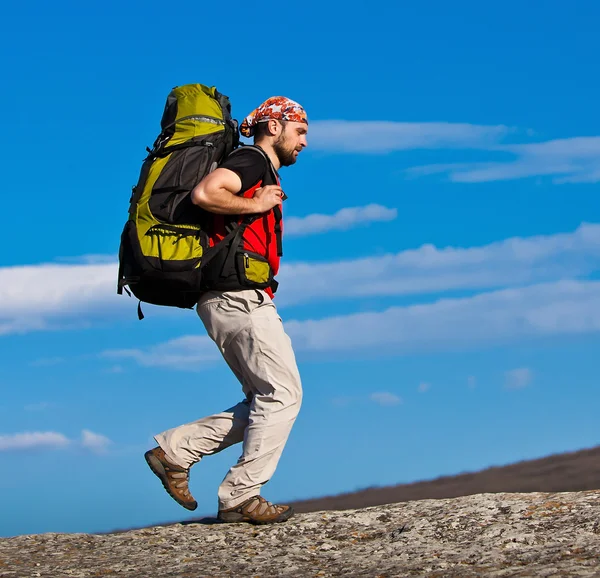 Wandern in den Bergen der Krim — Stockfoto