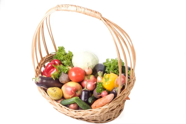 Colección de verduras sobre un blanco —  Fotos de Stock