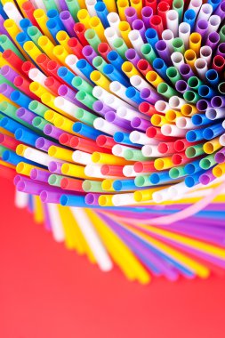 renkli pipet içme arka planı