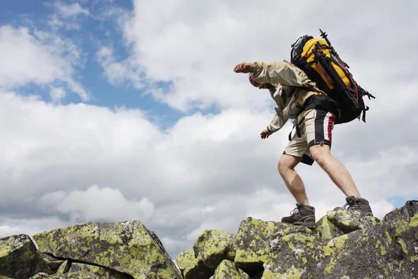 Wandern in den Karpaten — Stockfoto