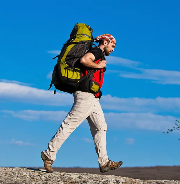 Wandern in den Bergen der Krim — Stockfoto