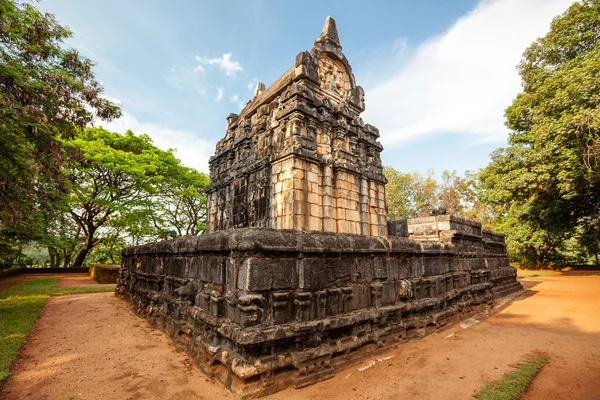 Nalanda Gedige, antiguo edificio completo de piedra cerca de Matale, Sr. — Foto de Stock