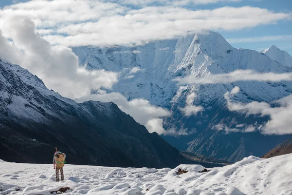 美丽的风景的喜马拉雅山脉 — 图库照片