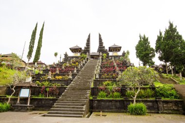 Besakih karmaşık Pura Penataran Agung, Bali, Ind hindu Tapınağı