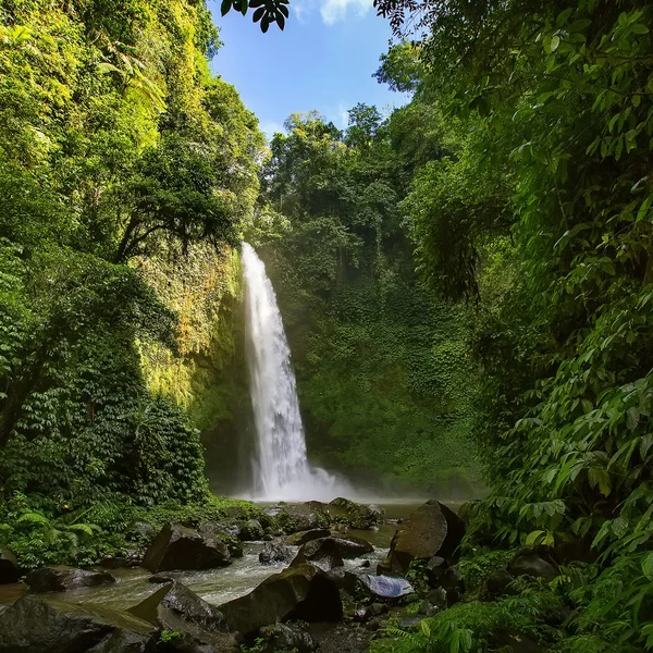 Cascada de Nung nung en Bali, Indonesia — Foto de Stock