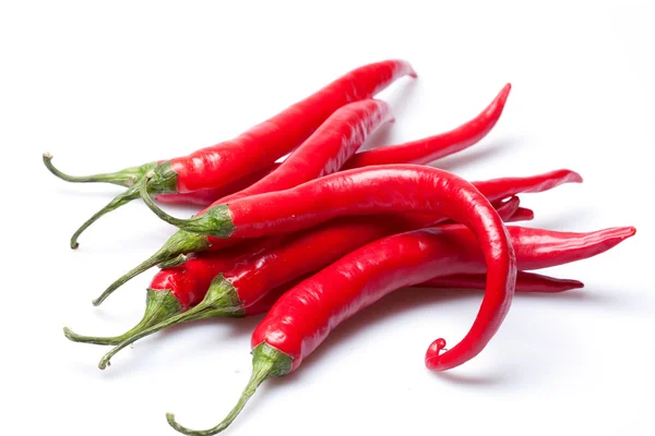 Röd het chilipeppar — Stockfoto