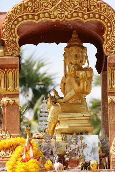 Buddha statue in Kathmandu city, Nepal — Stock Photo, Image