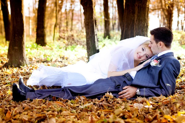 Bride and groom — Stock Photo, Image