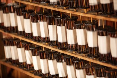 eaving ipek kumaş yöntemi ve makine geleneksel