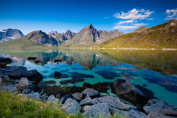 ノルウェーの田舎の美しい風景 — ストック写真