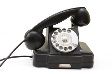 Beyaz bir arka plan üzerinde eski fon