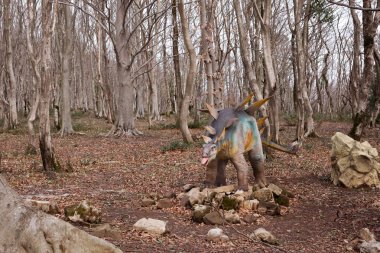 Mumya dinozor Sataplia durumunda rezerv Ge Kutaisi yakınındaki