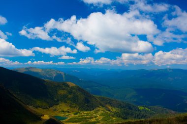 Karpat Dağları nın güzel manzaralarını