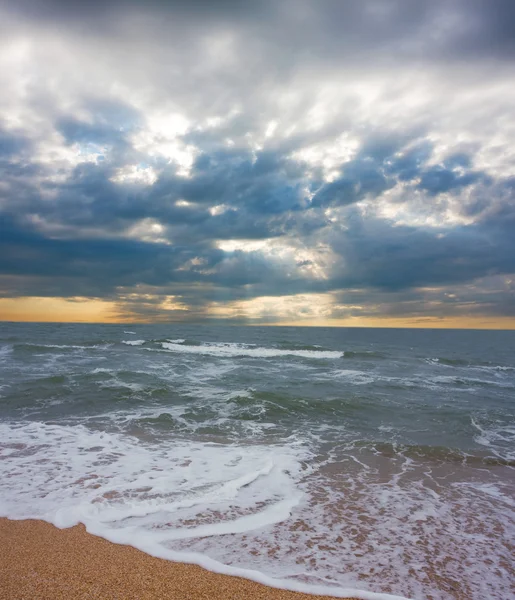 Golf op het strand — Stockfoto