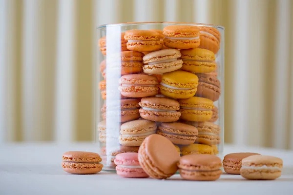 Macaron - солодка кондитерська на основі меридіани — стокове фото