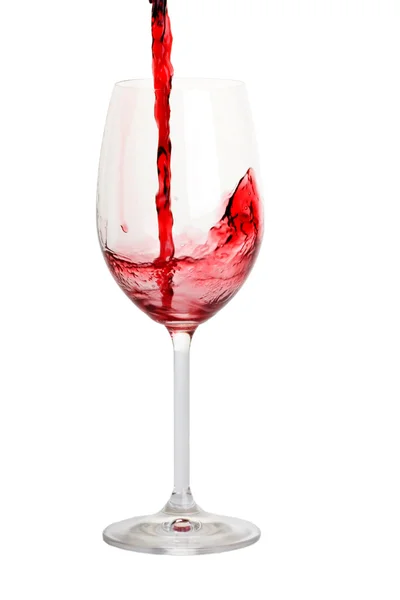 Bocal s červeným vínem DETA — Stock fotografie