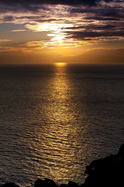 Malerischer Blick auf das Meer in der Nähe der Malediven — Stockfoto