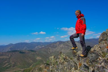 Crimea dağlarda hiking