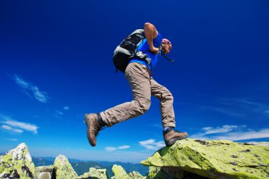 Karpat Dağları'da yürüyüş