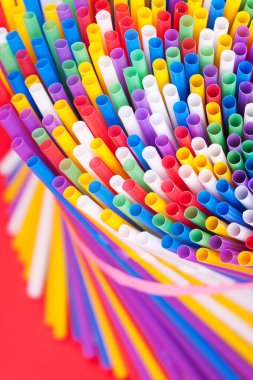 renkli pipet içme arka planı
