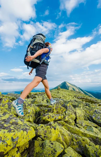 Wandelen in de Karpaten — Stockfoto