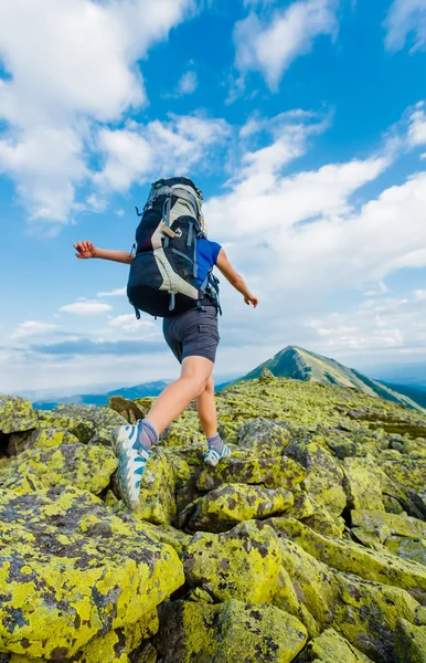 Wandelen in de Karpaten — Stockfoto