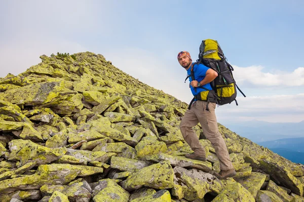 Wandelen in de Karpaten — Stockfoto