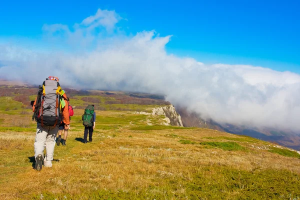 Crimea dağlarda hiking — Stok fotoğraf