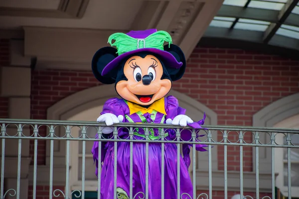 Orlando Florida September 2020 Minnie Mouse Zwaait Vanaf Het Balkon — Stockfoto