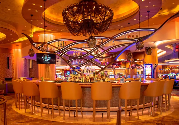 Hollywood Florida June 2021 Colorful Bar Seminole Hard Rock Hotel — Stock Photo, Image