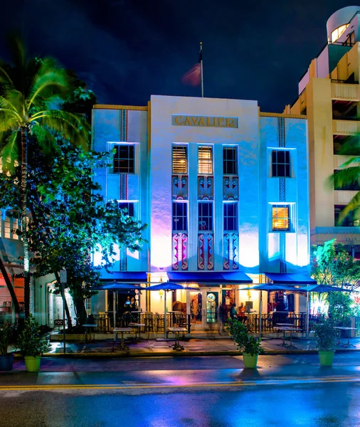 Miami Beach Florida Giugno 2021 Vista Panoramica Dell Hotel Cavalier — Foto Stock