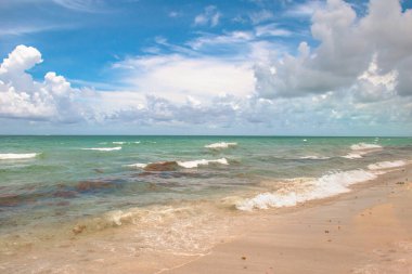 Miami Sahili, Florida. 29 Haziran 2021. Güney Sahili 'nin panoramik manzarası (33)