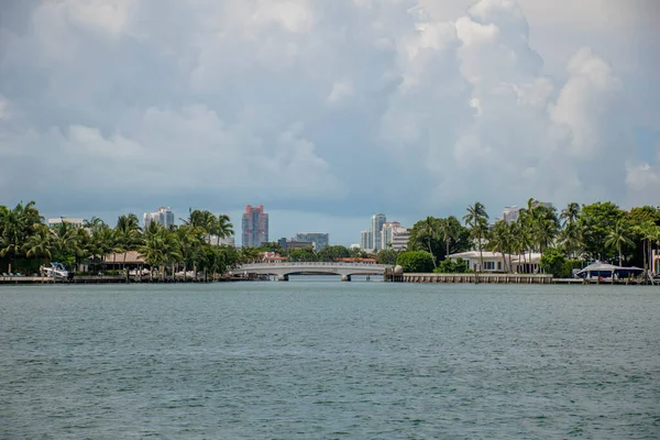 Miami Beach Florida Juni 2021 Blick Auf Die Wunderschöne Insel — Stockfoto