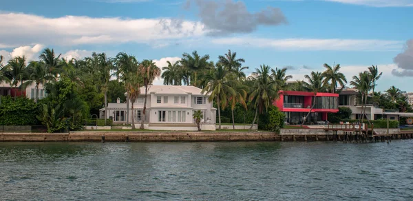 Miami Florida Juni 2021 Schöne Villen Auf Star Island — Stockfoto