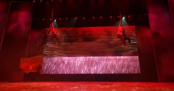 Tampa Bay Florida Augustus 2021 Zet Het Harder Schaatsen Show — Stockvideo