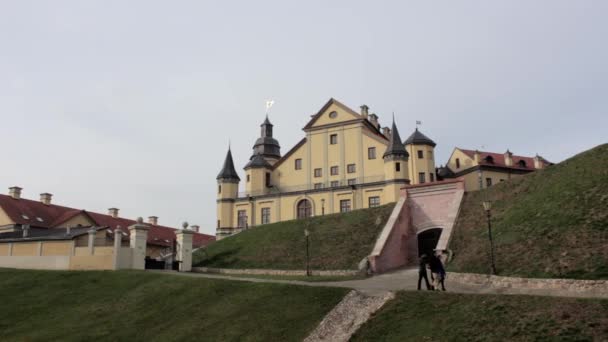 Castillo de Lida, Belarús — Vídeo de stock