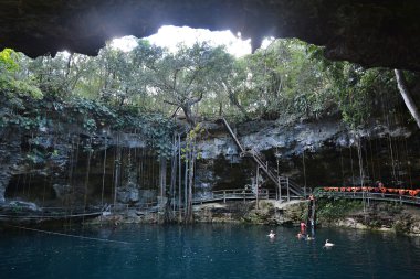X-Canche hipotermik Yucatan Yarımadası'nda, Meksika.