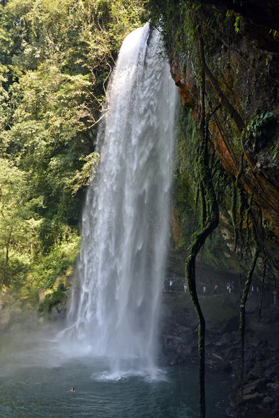 Misol-Ha waterfall, Chiapas, Mexico, — Stock Photo, Image
