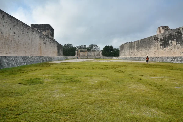 Maya-Ausgrabungsstätte von chichen itza, Yucatan, Mexiko. Stockfoto