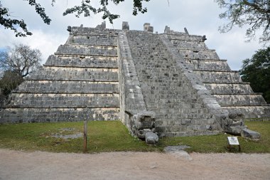 Mayan archeological site of Chichen Itza, Yucatan, Mexico. clipart
