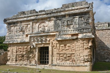 Church in Chichen Itza. clipart